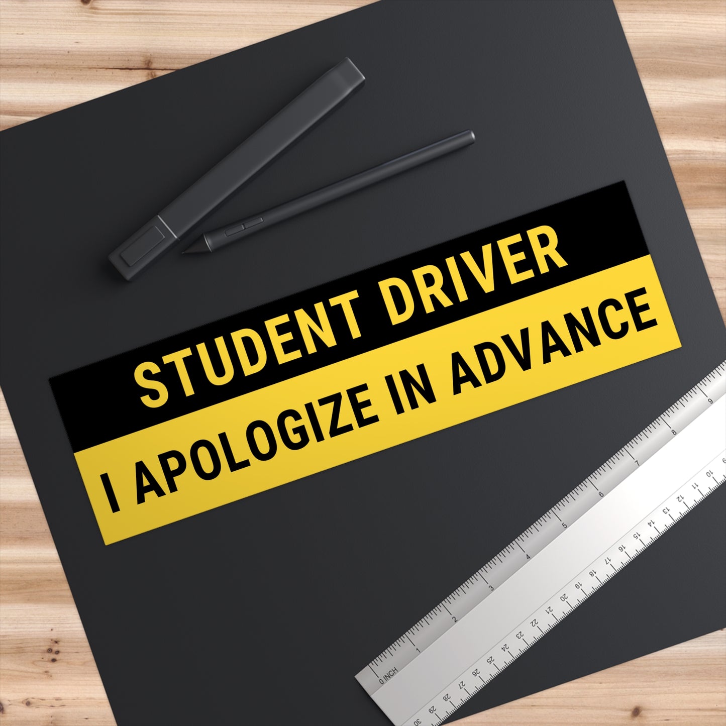 Student Driver Black Top