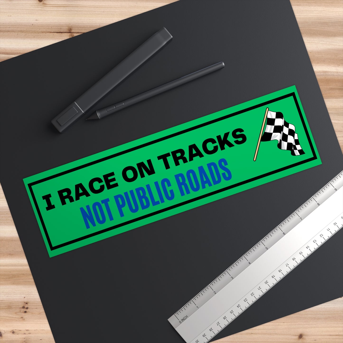 Track Racer - Flag Green