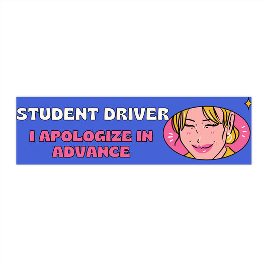 Student Driver Pink