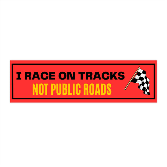 Track Racer - Flag Red/Blk