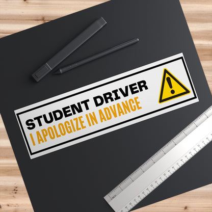 Student Driver - Caution