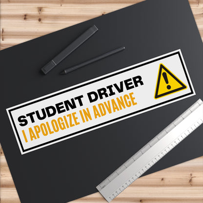 Student Driver - Caution