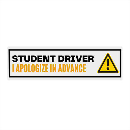 Student Driver - Caution