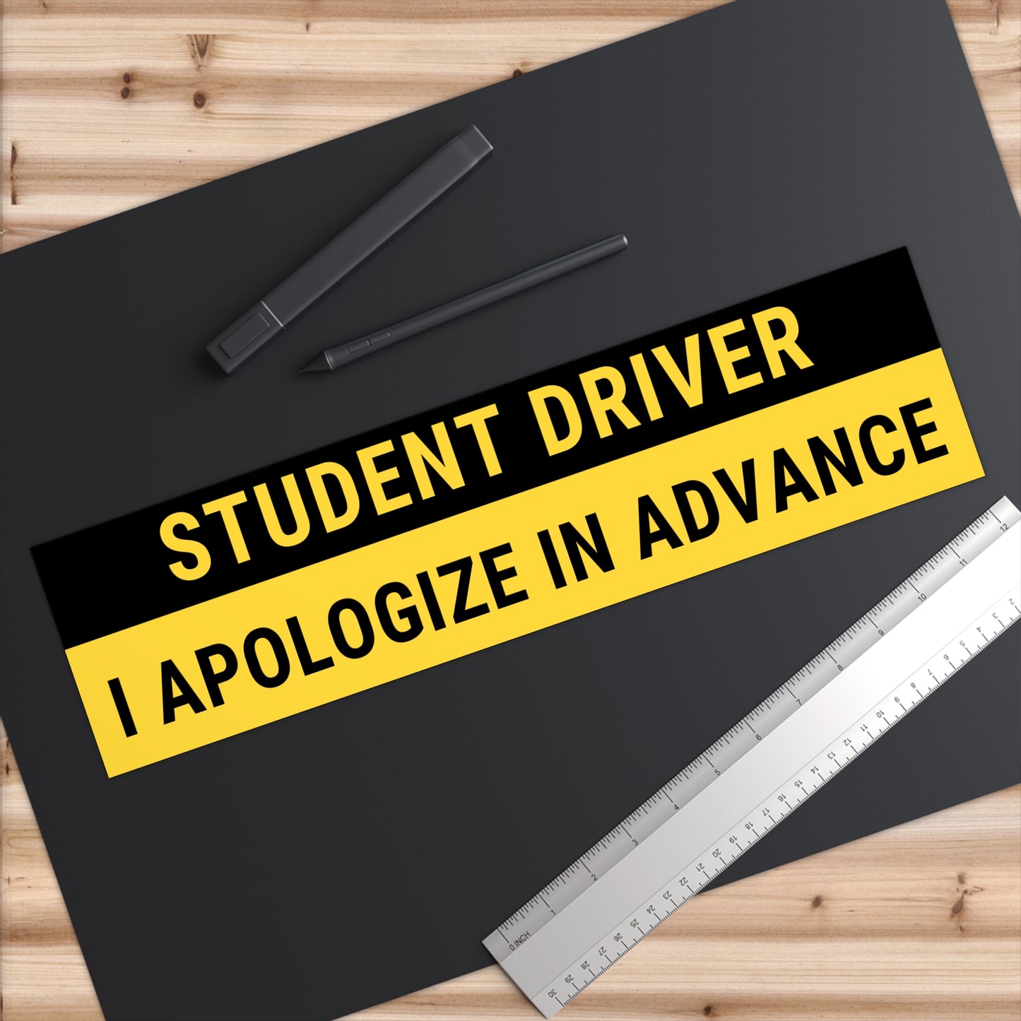 Student Driver Black Top